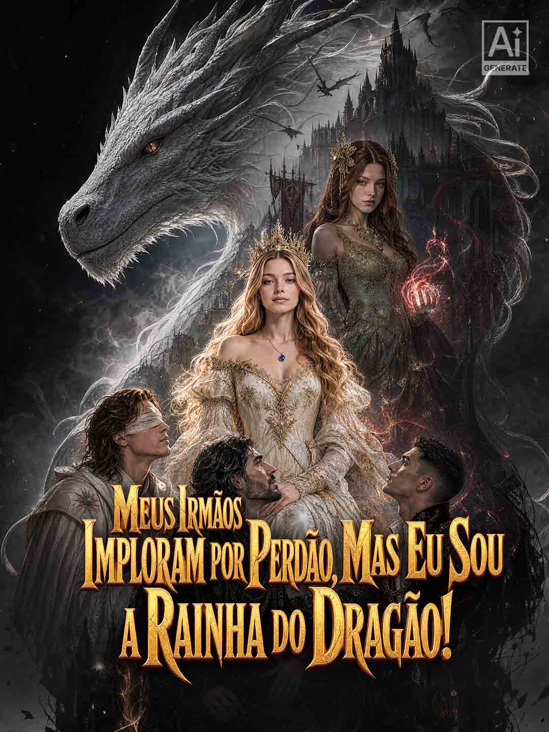 (Dubbing) Meus Irmãos Imploram por Perdão, Mas Eu Sou a Rainha do Dragão!