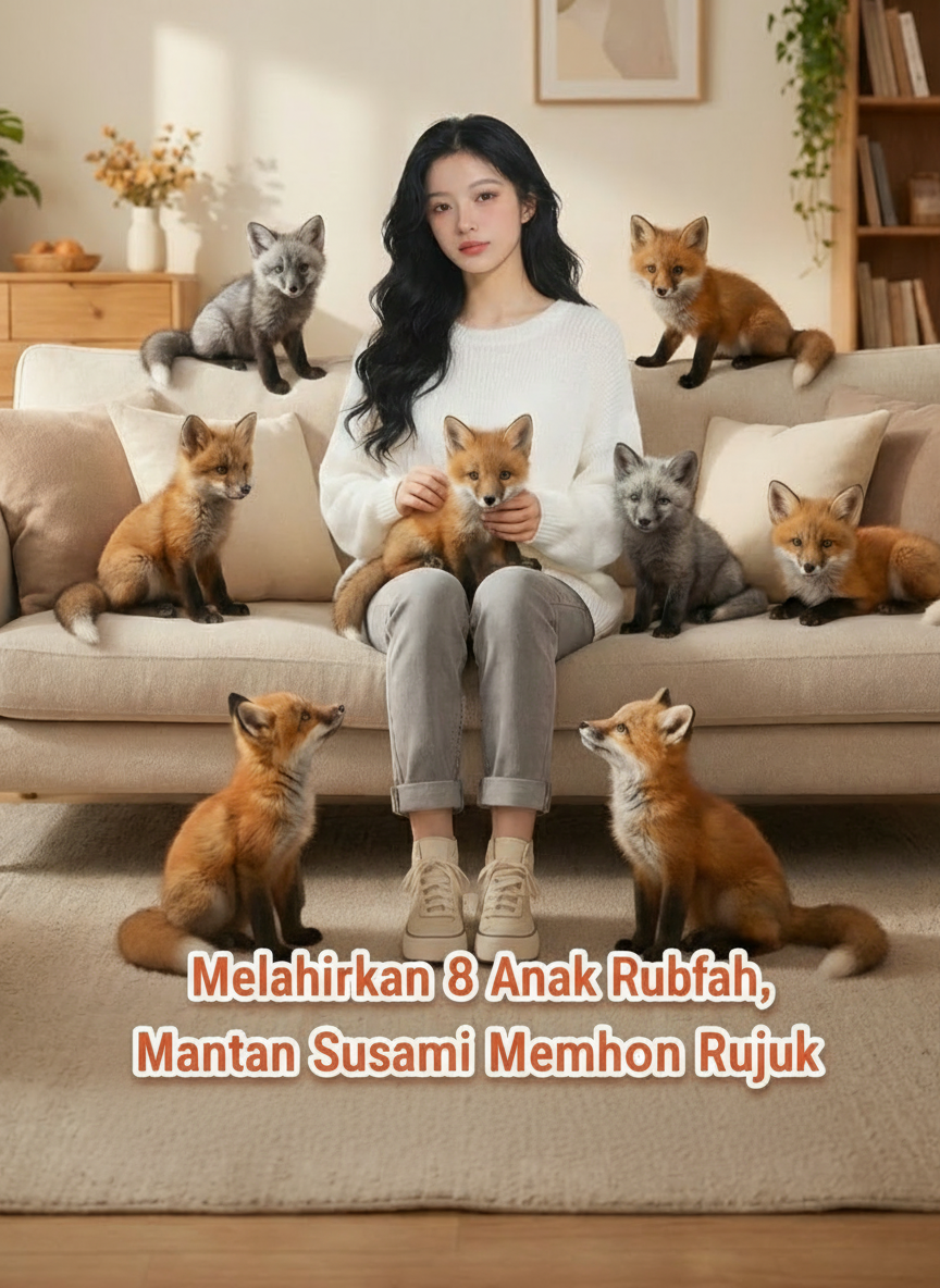 Melahirkan 8 Anak Rubah, Mantan Suami Memohon Rujuk