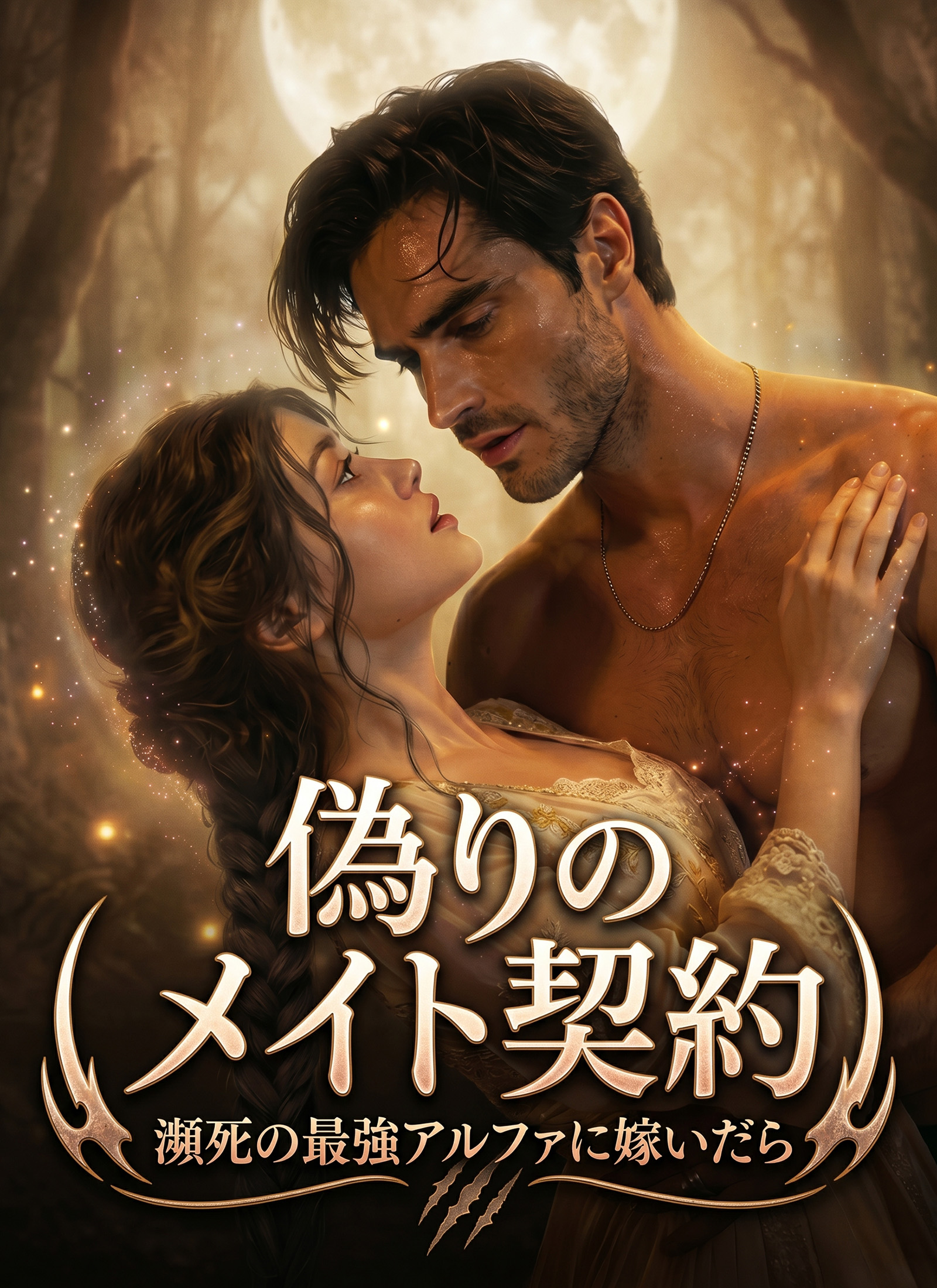 偽りのメイト契約～瀕死の最強アルファに嫁いだら～