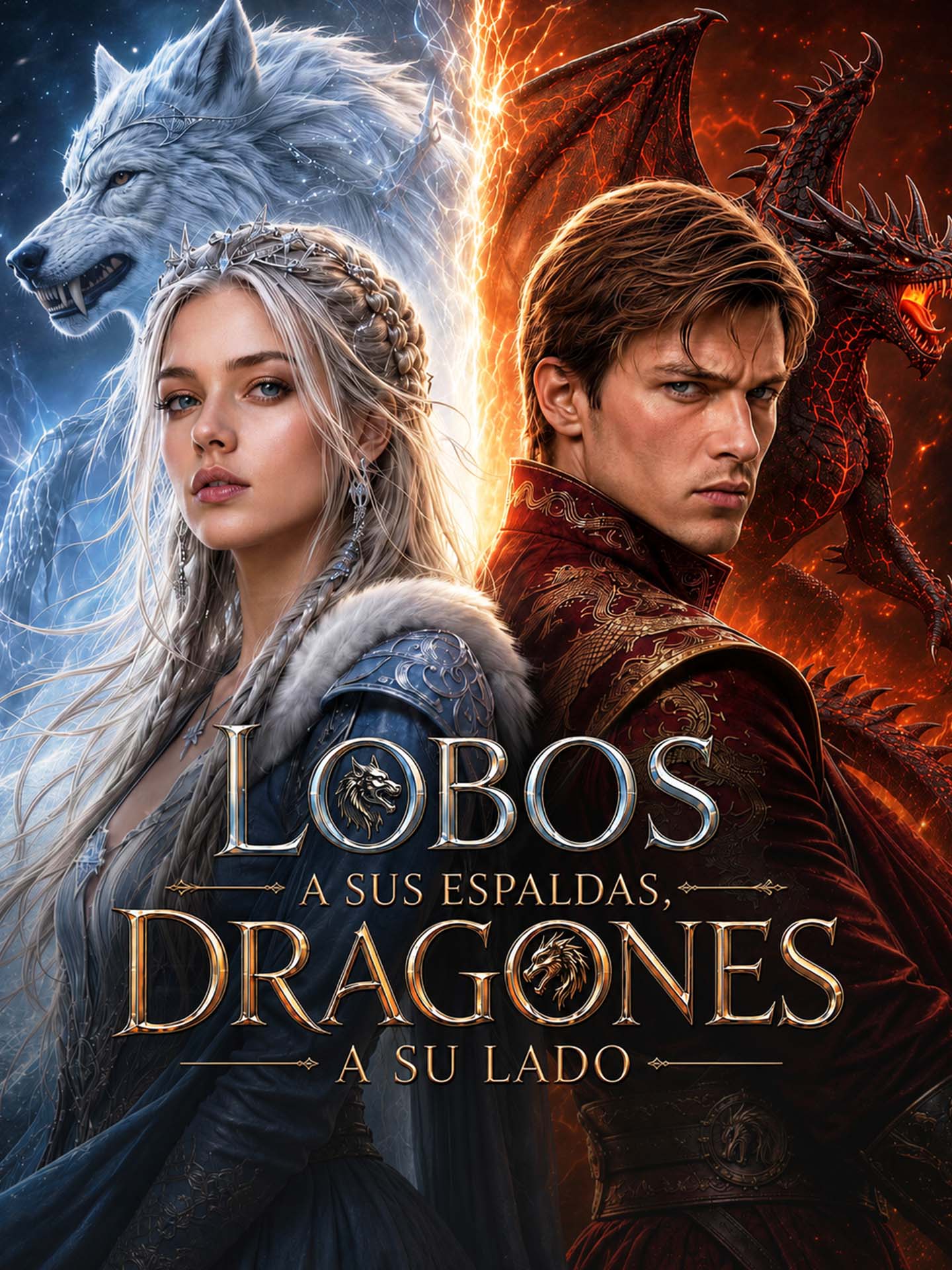 Lobos a sus espaldas, dragones a su lado