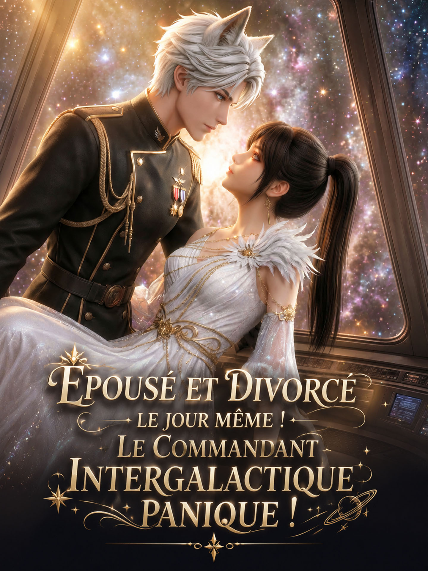 Épousé et divorcé le jour même ! Le commandant intergalactique panique !