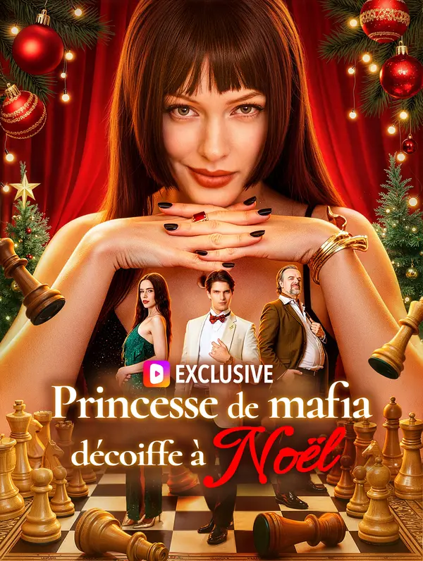 Princesse de mafia décoiffe à Noël