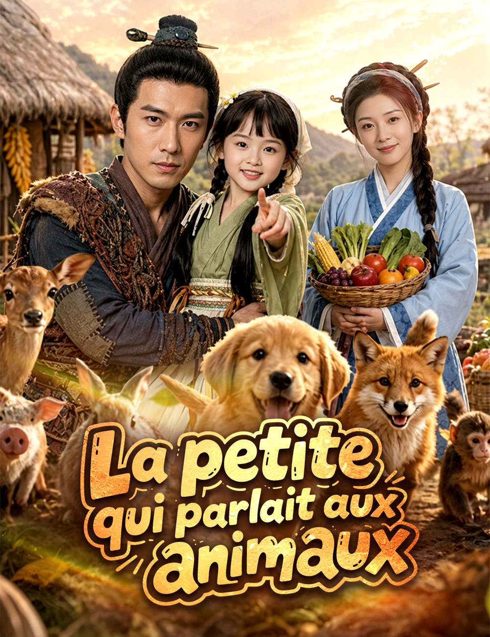 La petite qui parlait aux animaux