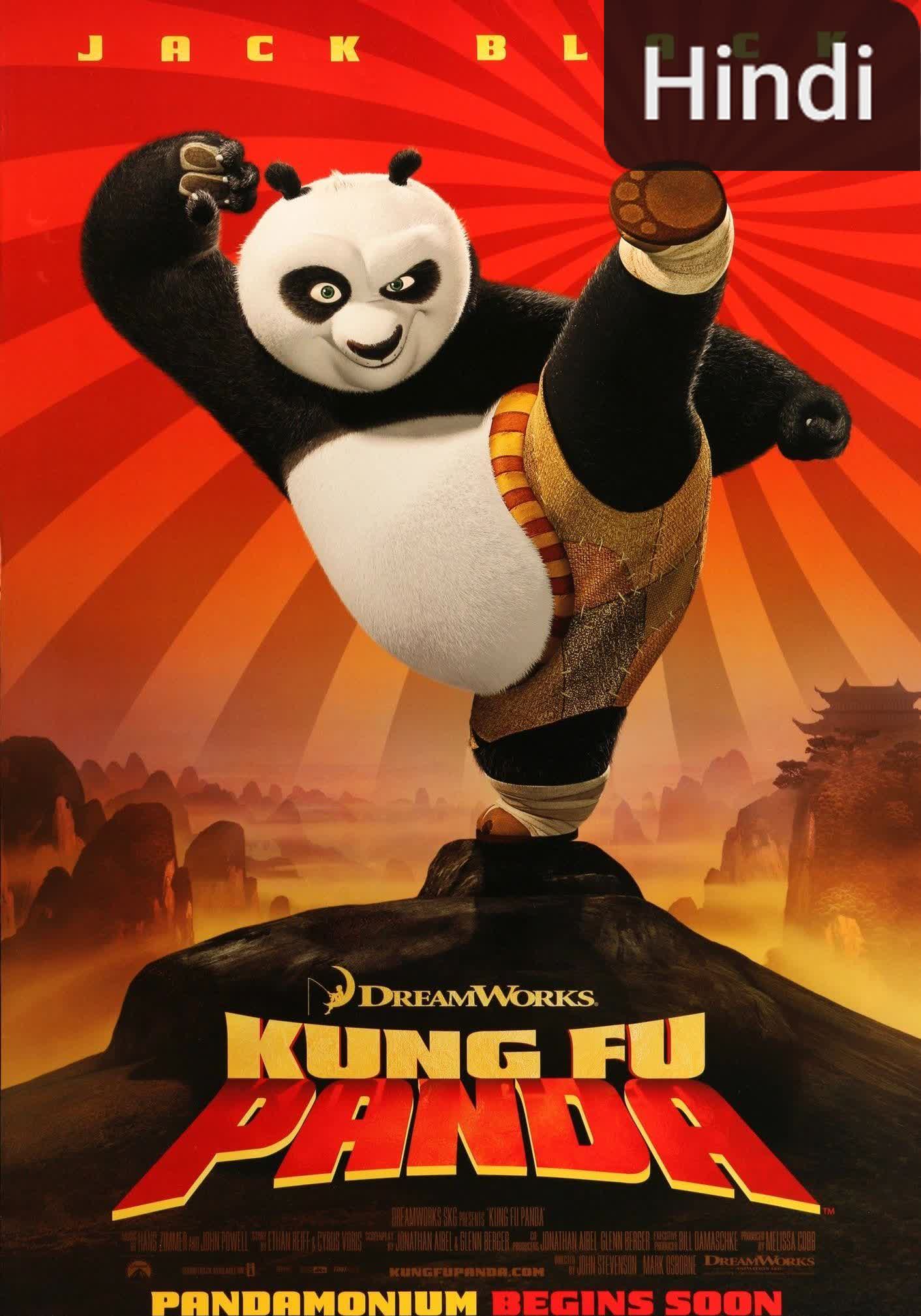 Kung Fu Panda [Hindi] (2008)