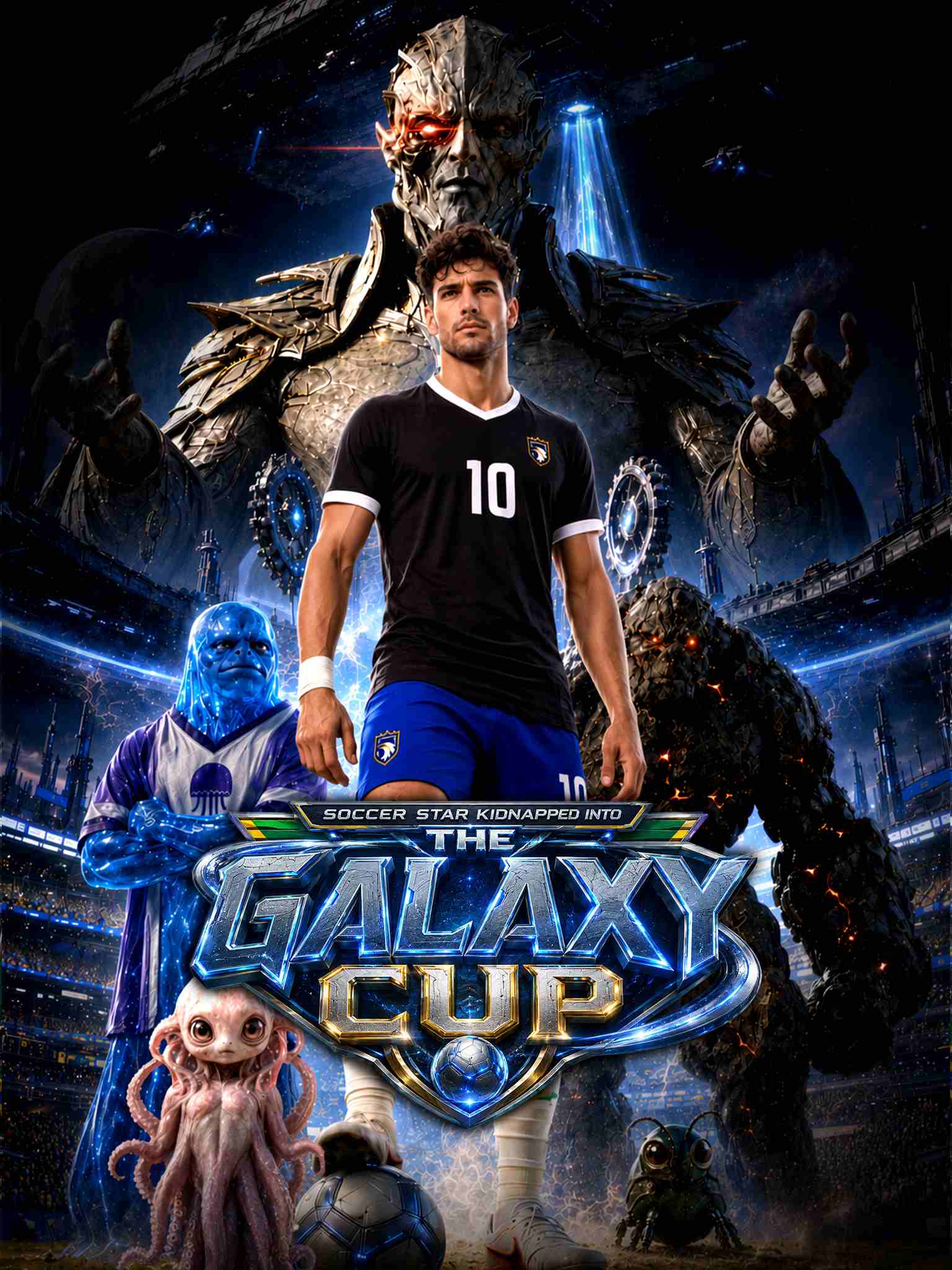 Soccer Star Kidnapped into the Galaxy Cup