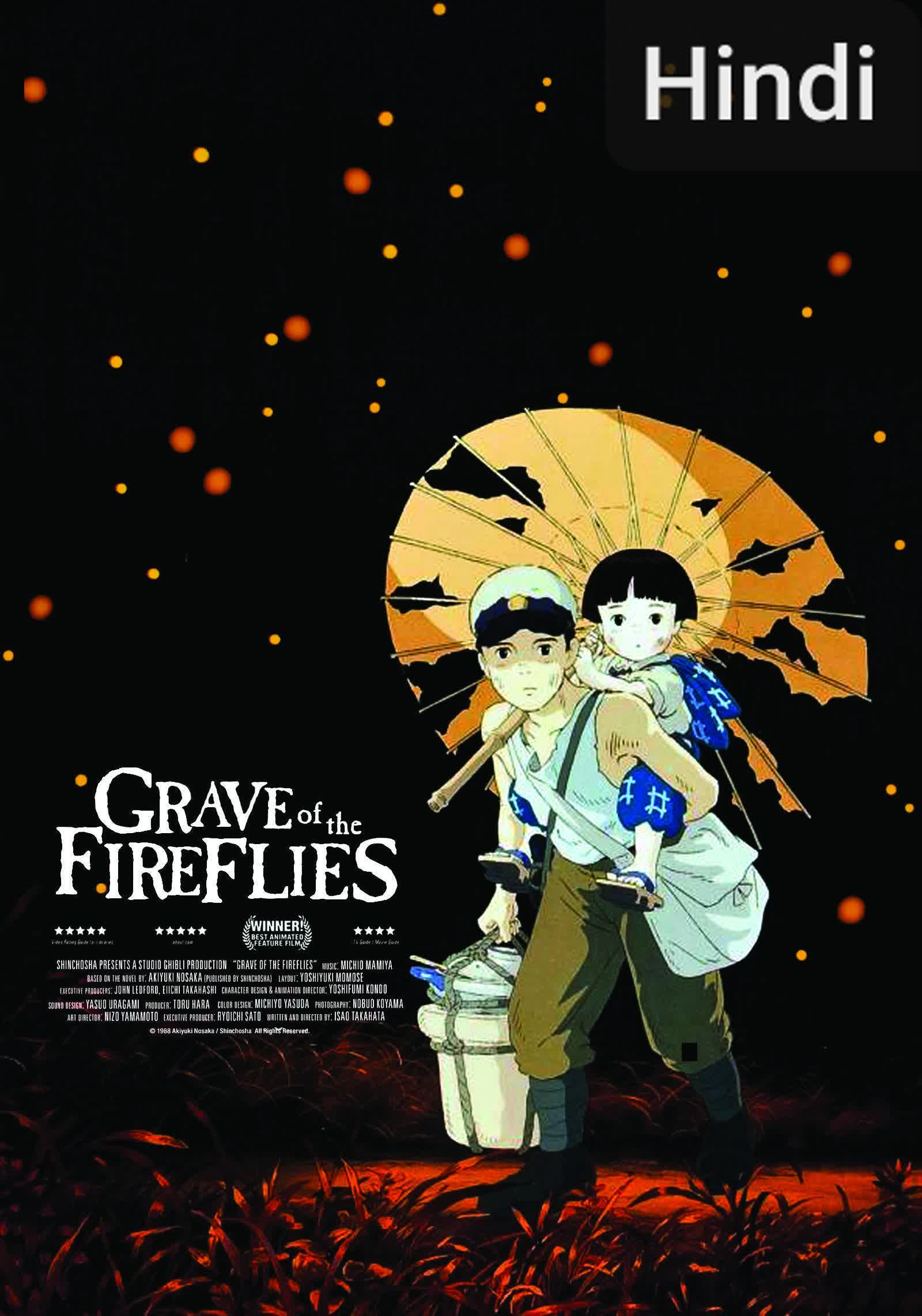 Grave of the Fireflies [Hindi] (1989)