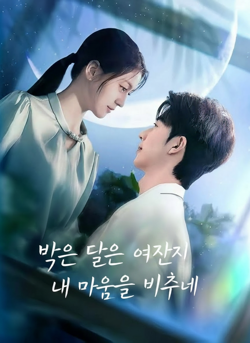 밝은 달은 여전히 내 마음을 비추네