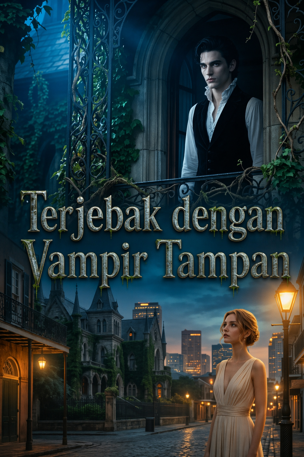 Terjebak dengan Vampir Tampan