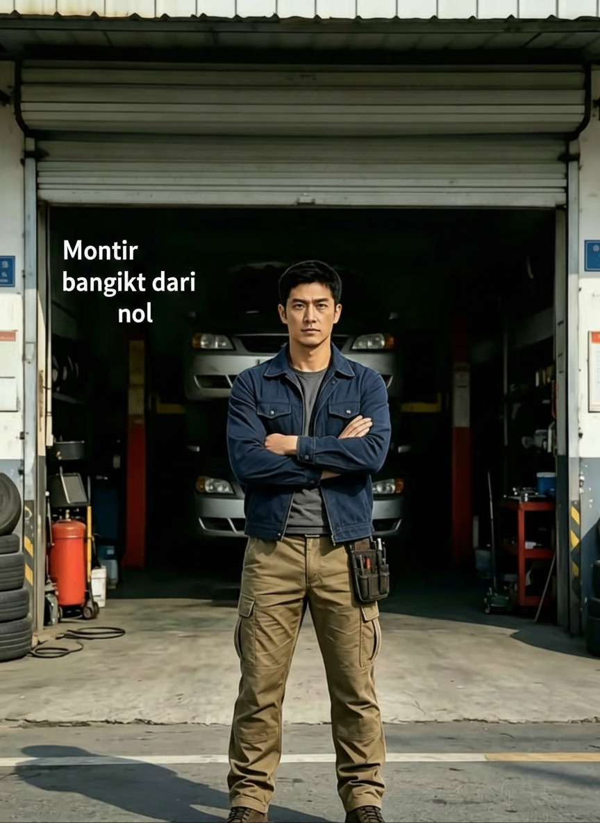 Montir bangkit dari nol