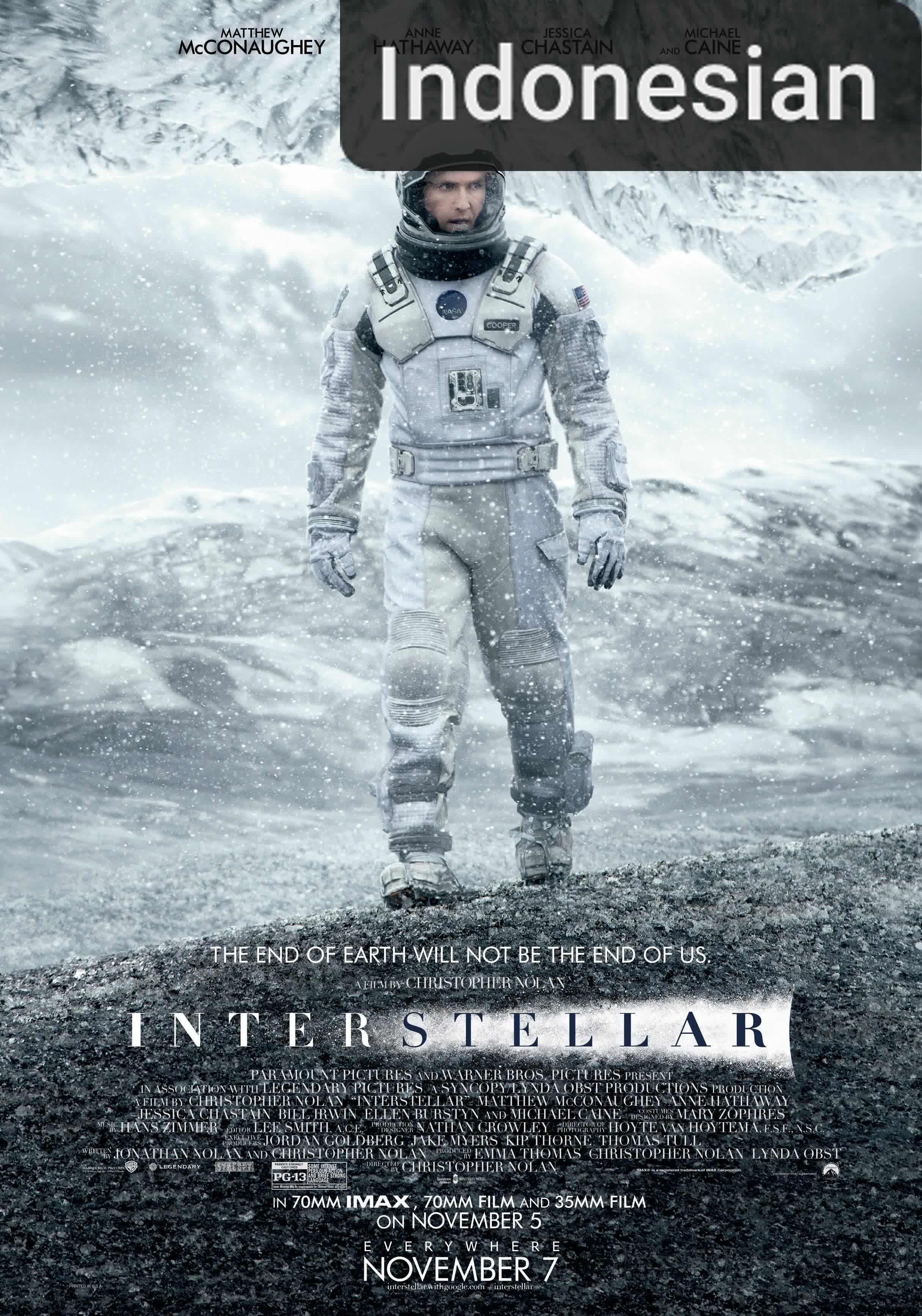 Interstellar [Indonesian] (2014)