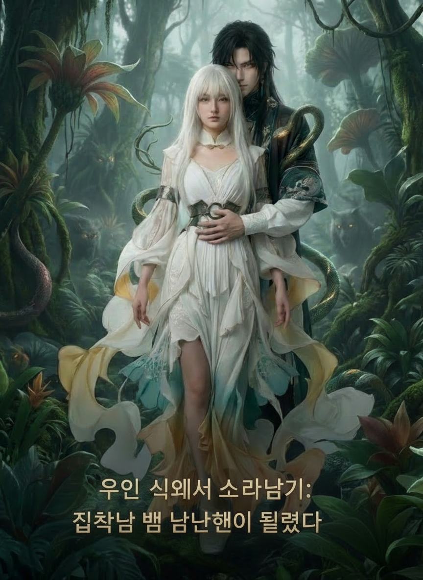 수인 세계에서 살아남기: 집착남 뱀 남편이 얽혔다