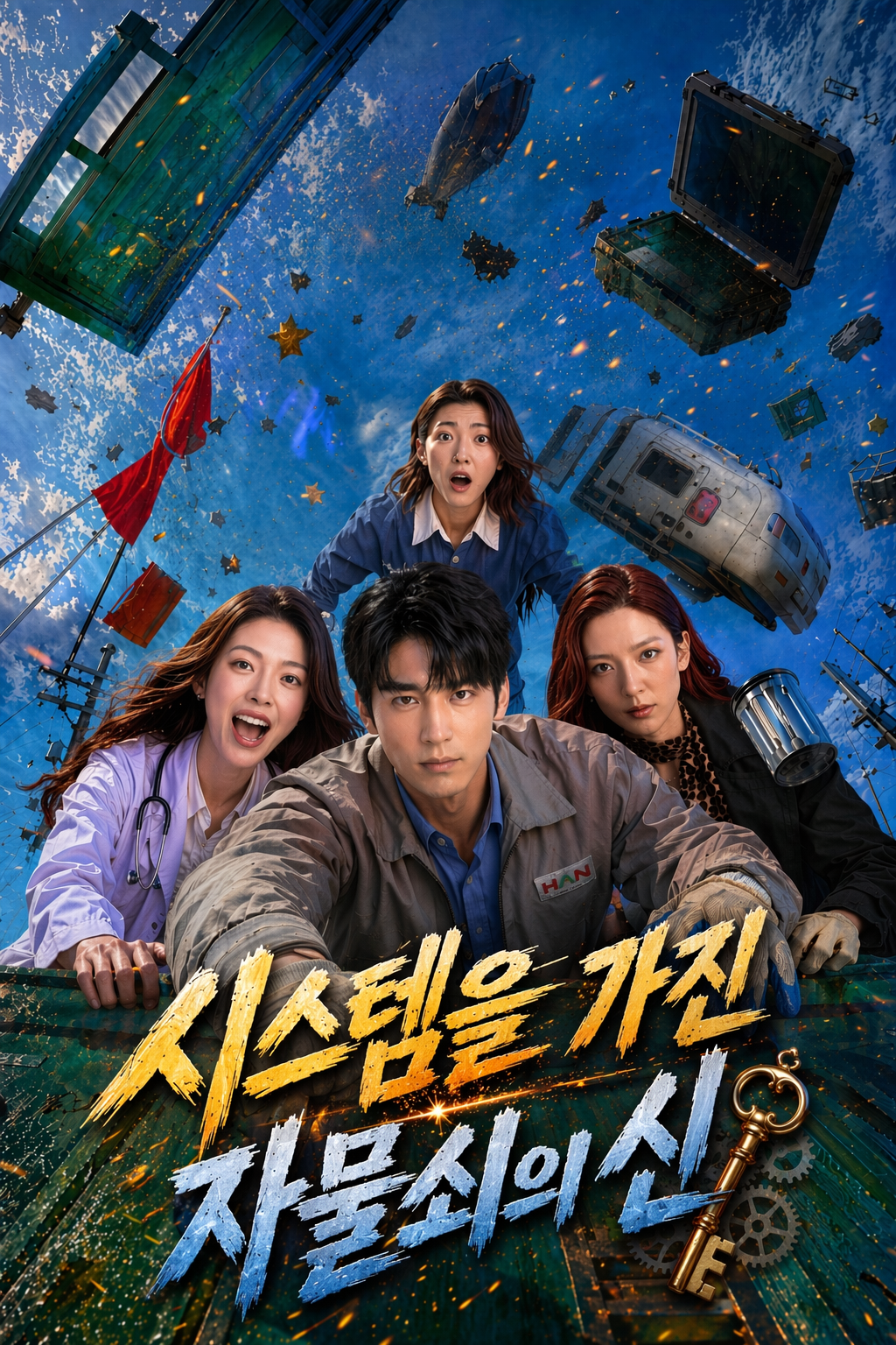 시스템을 가진 자물쇠의 신