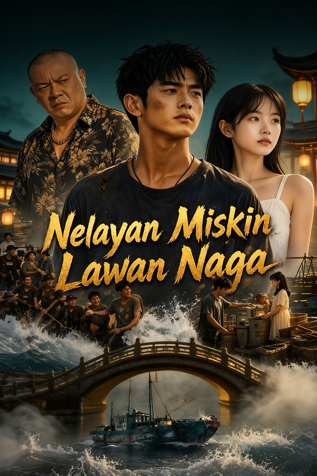 Nelayan Miskin Lawan Naga