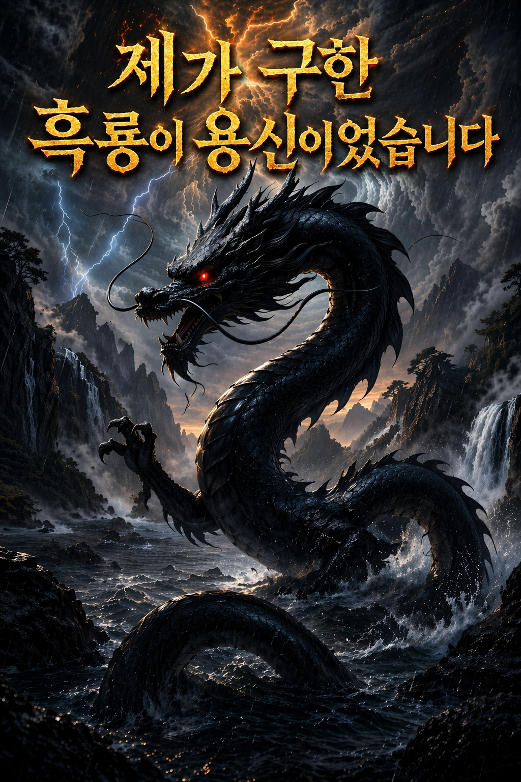 제가 구한 흑룡이 용신이었습니다