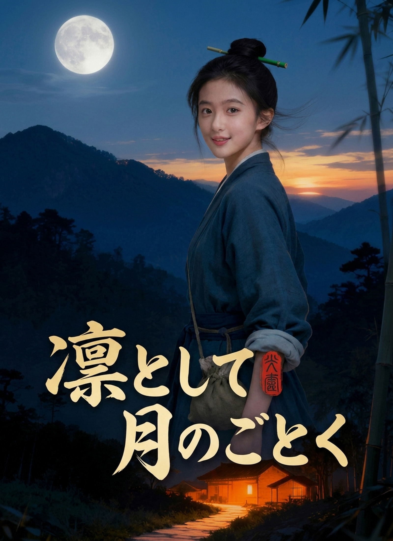 凛として月のごとく