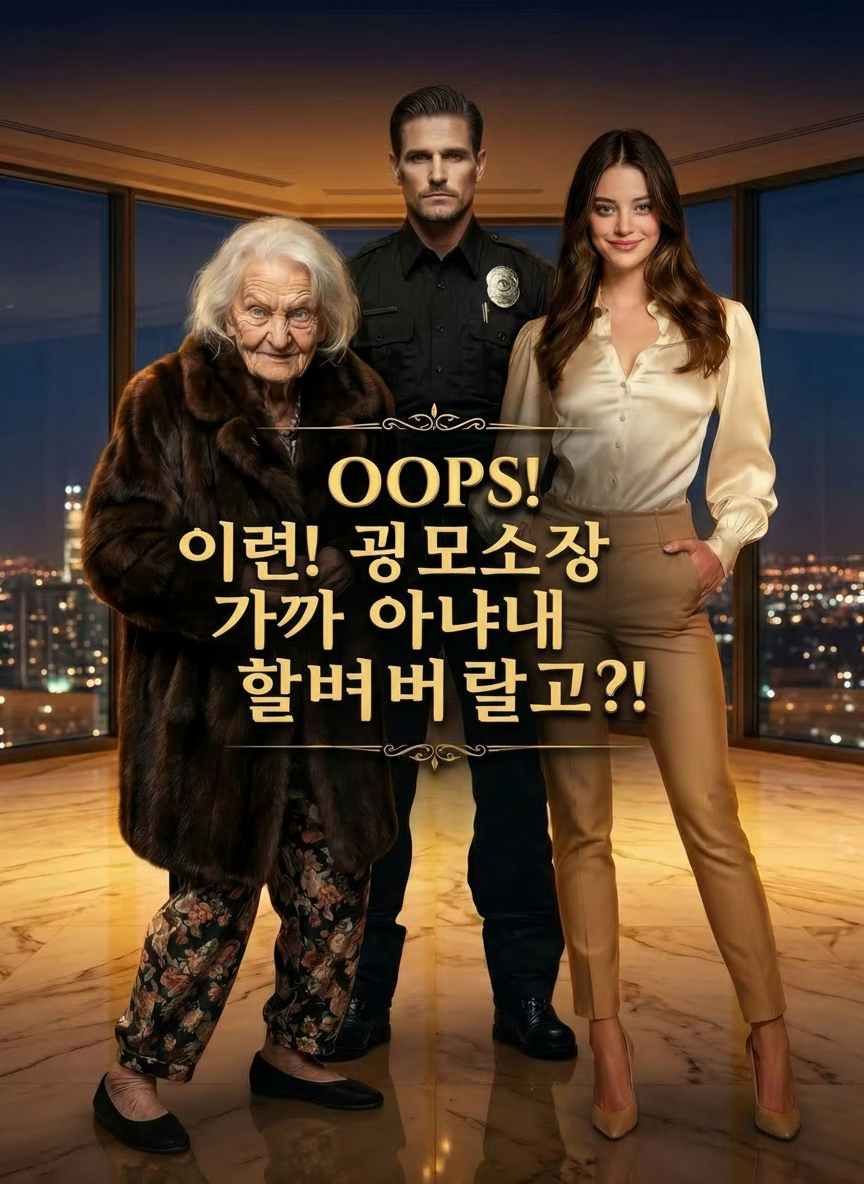 이런! 교도소장의 가짜 아내가 할머니라고?!