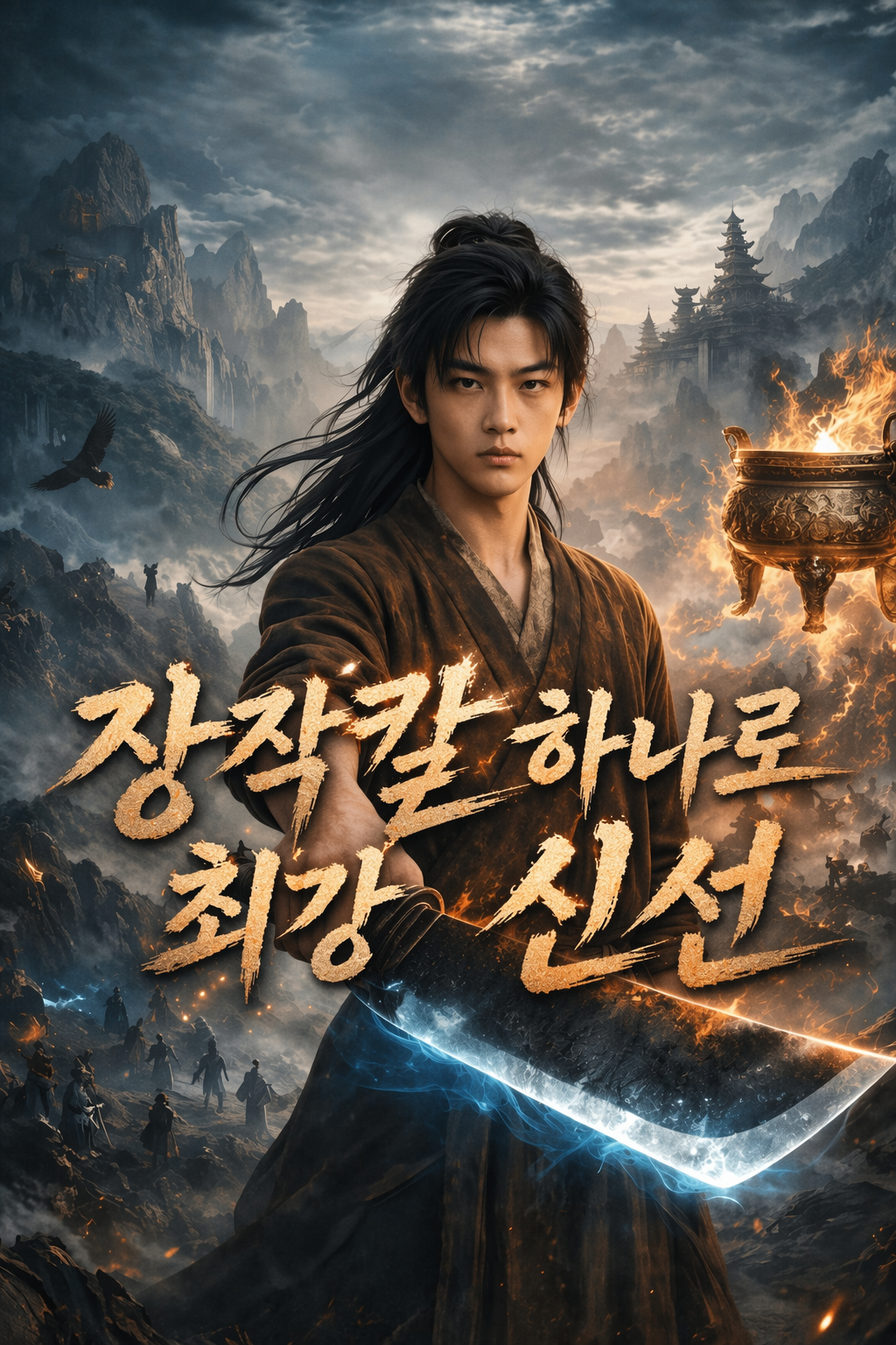 장작칼 하나로 최강 신선