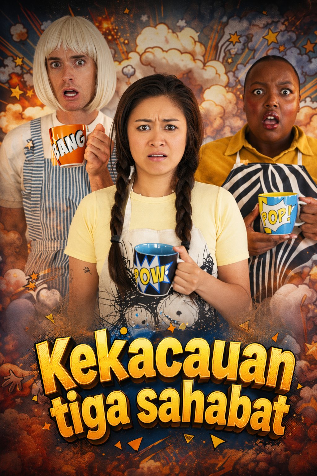 Kekacauan tiga sahabat