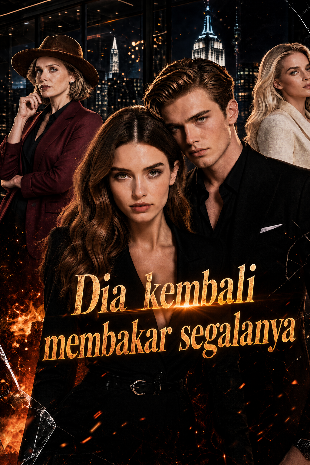 Dia kembali membakar segalanya