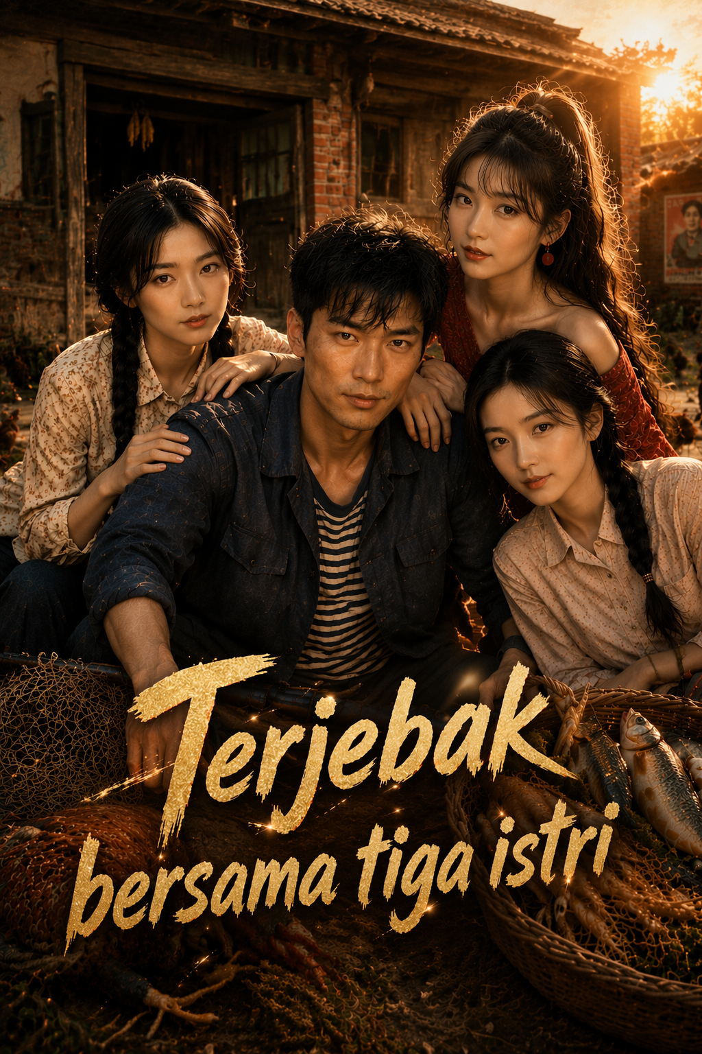 Terjebak bersama tiga istri