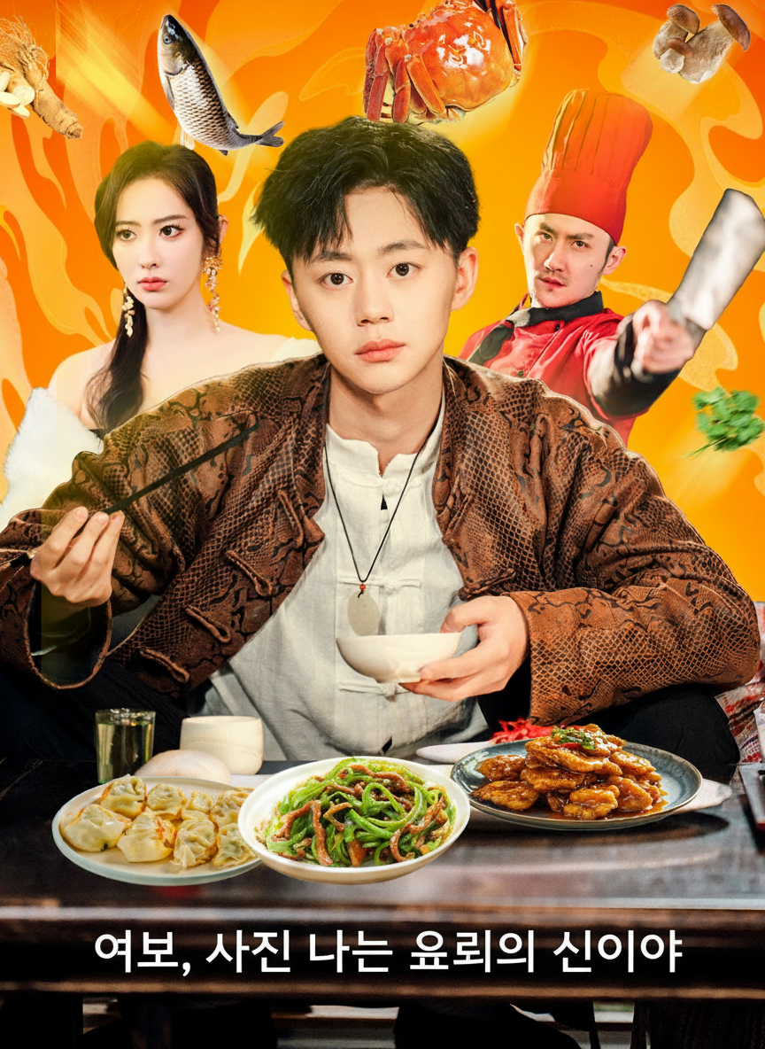 여보, 사실 나는 요리의 신이야