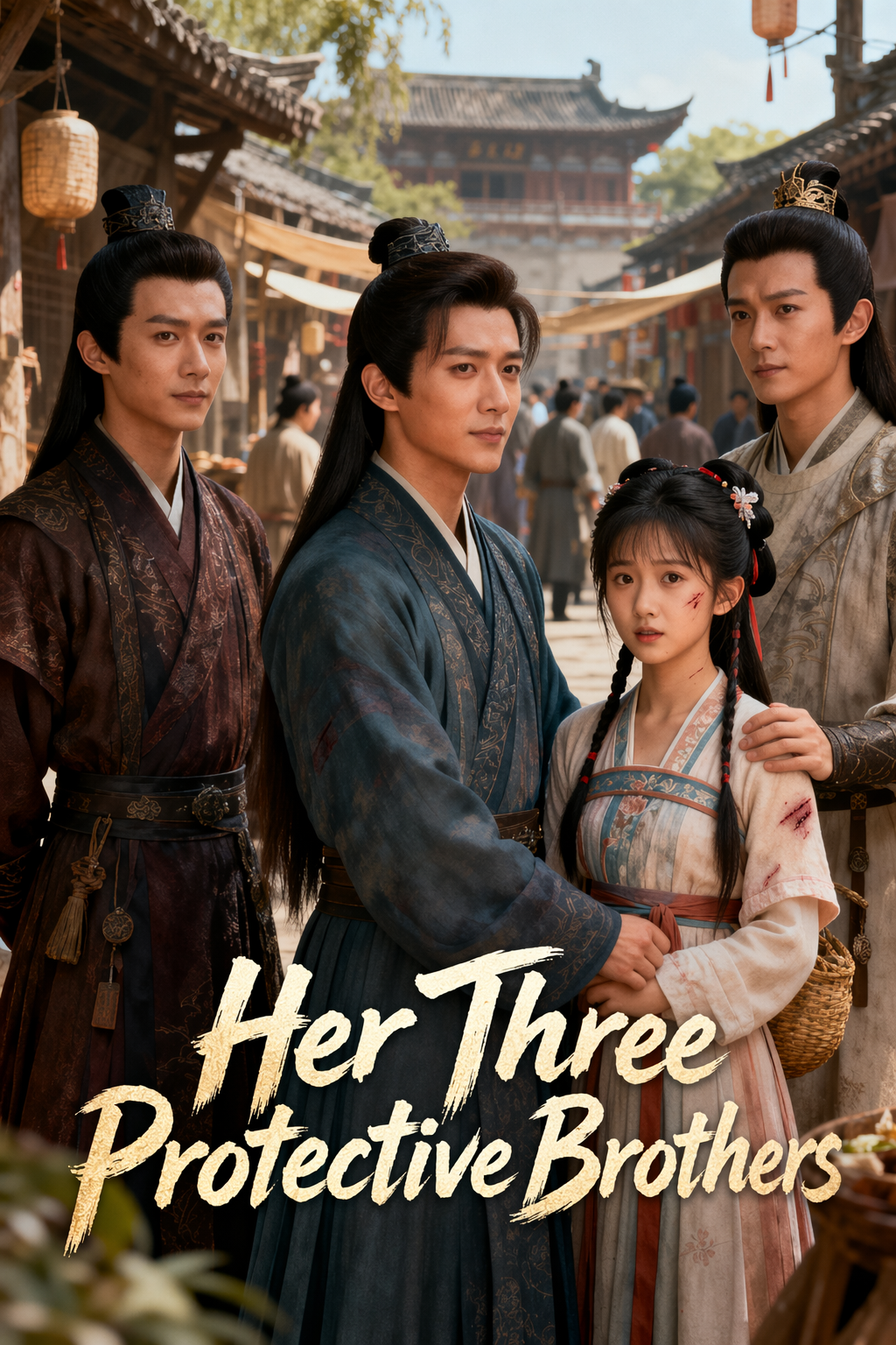 Her Three Protective Brothers