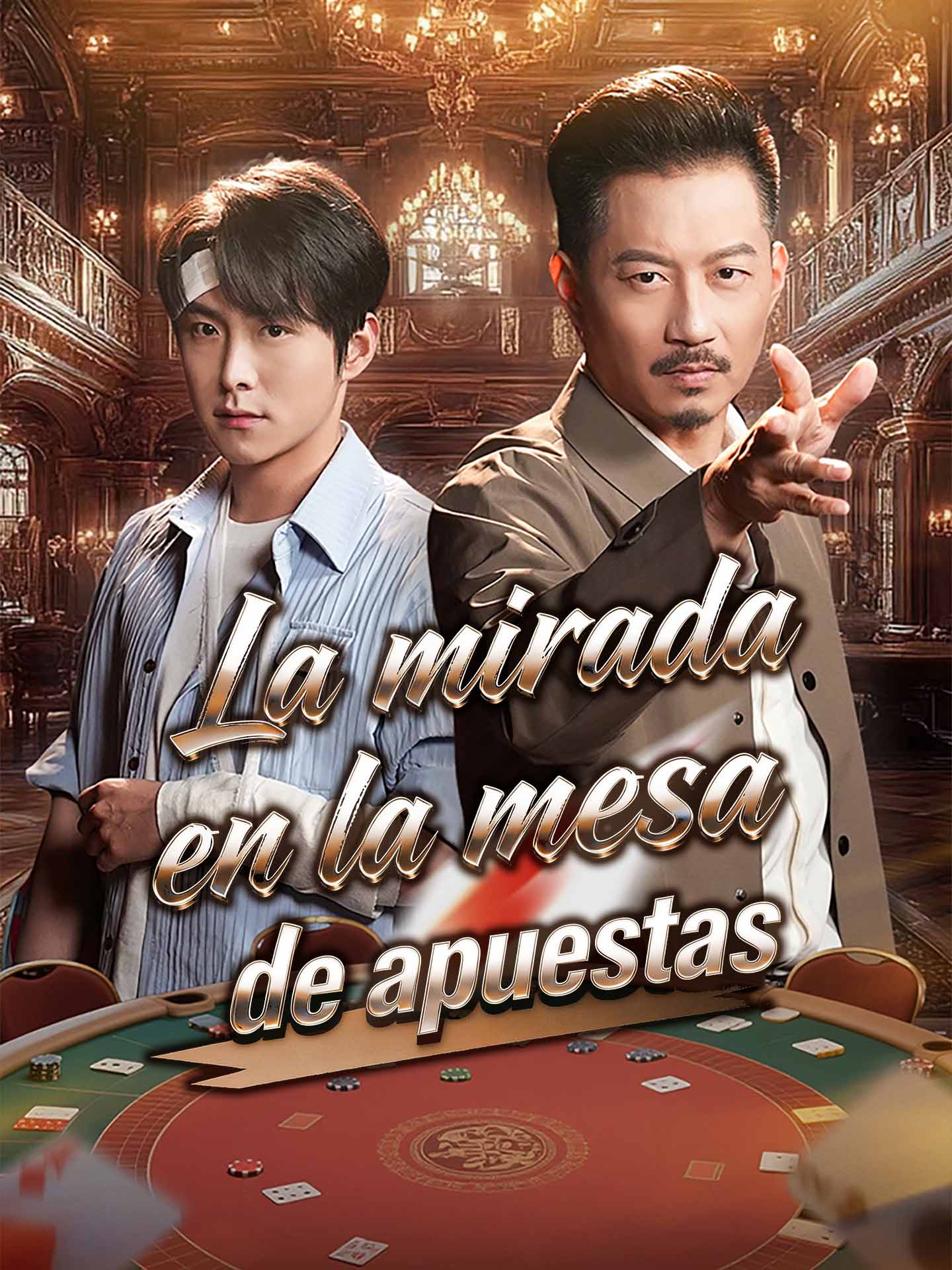 La mirada en la mesa de apuestas