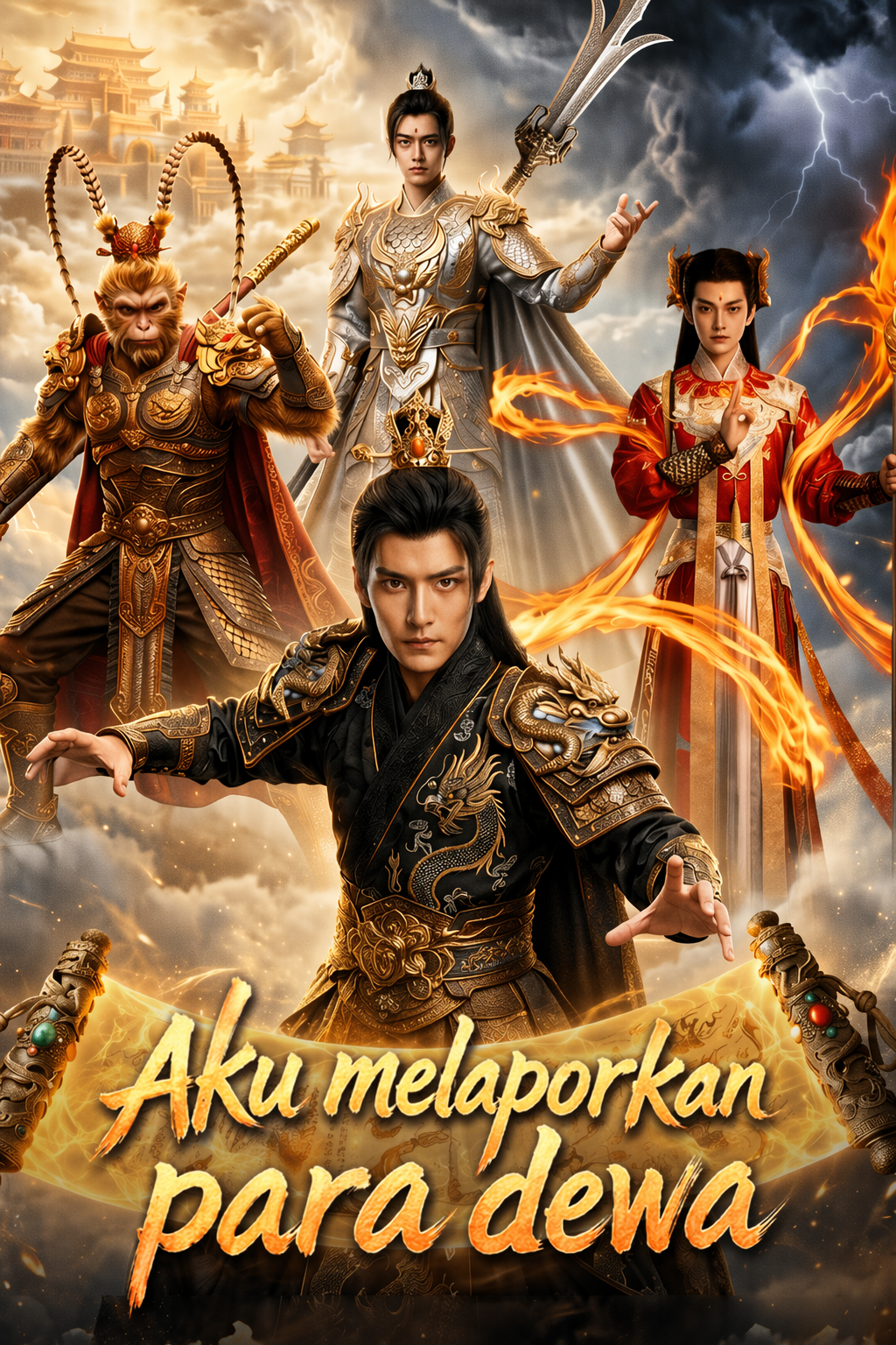 Aku melaporkan para dewa