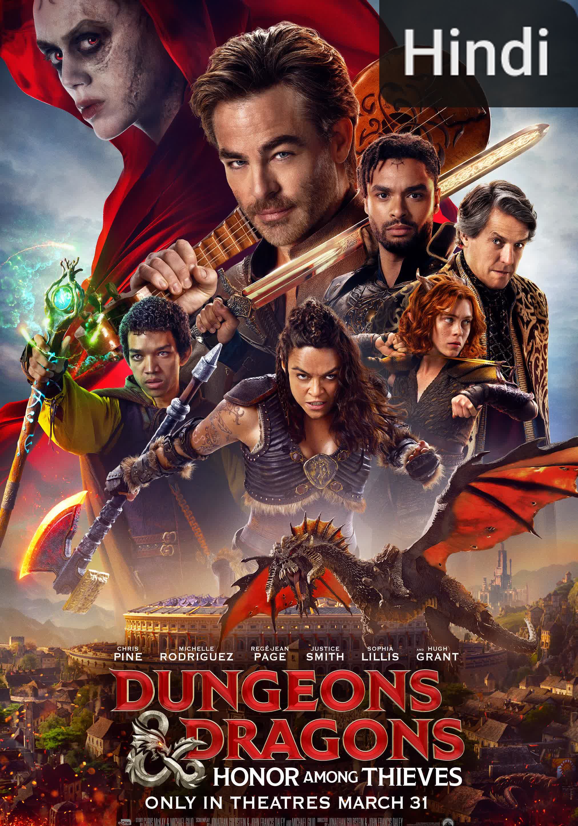 Dungeons & Dragons: Honor Among Thieves [Hindi] (2023)