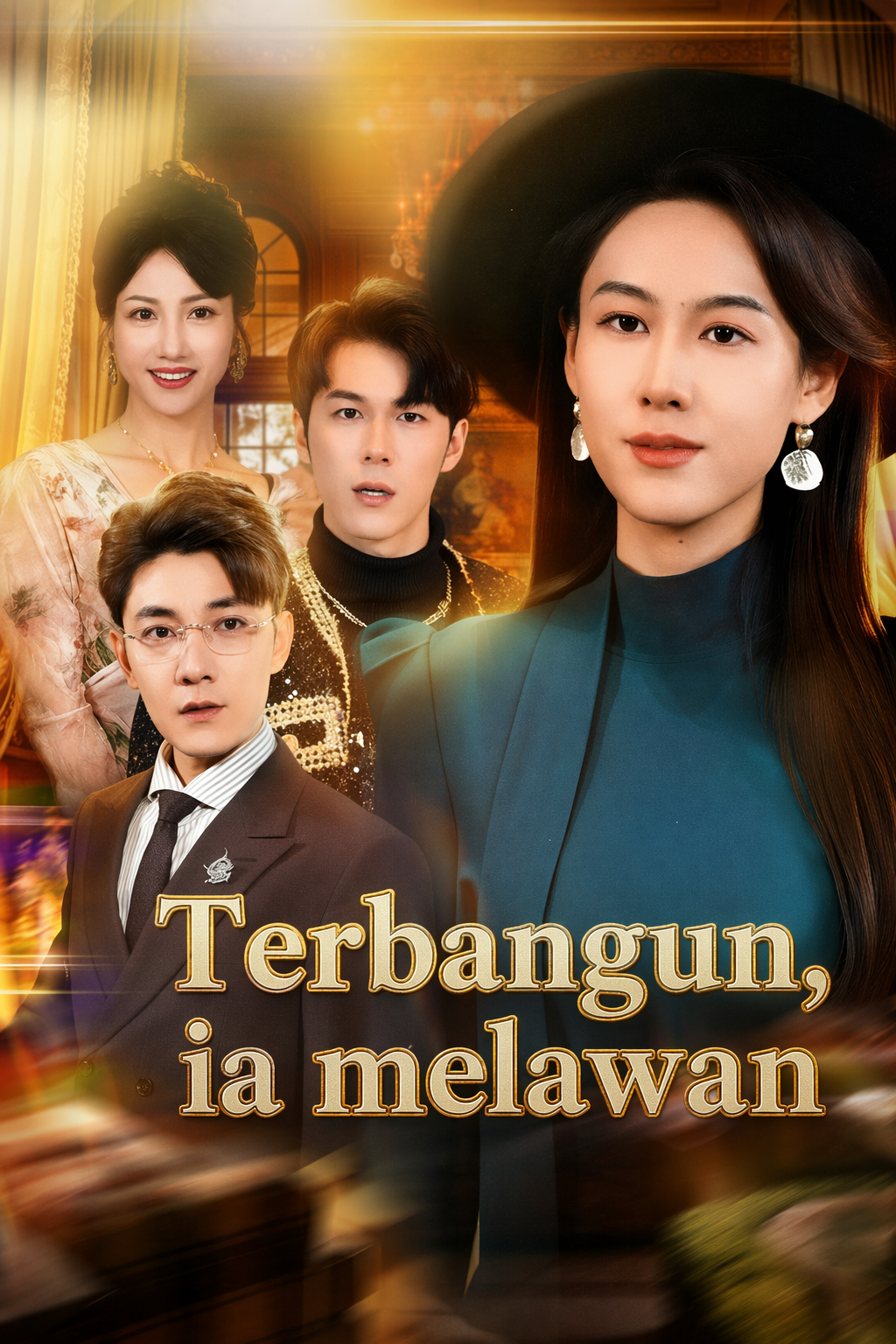 Terbangun, ia melawan