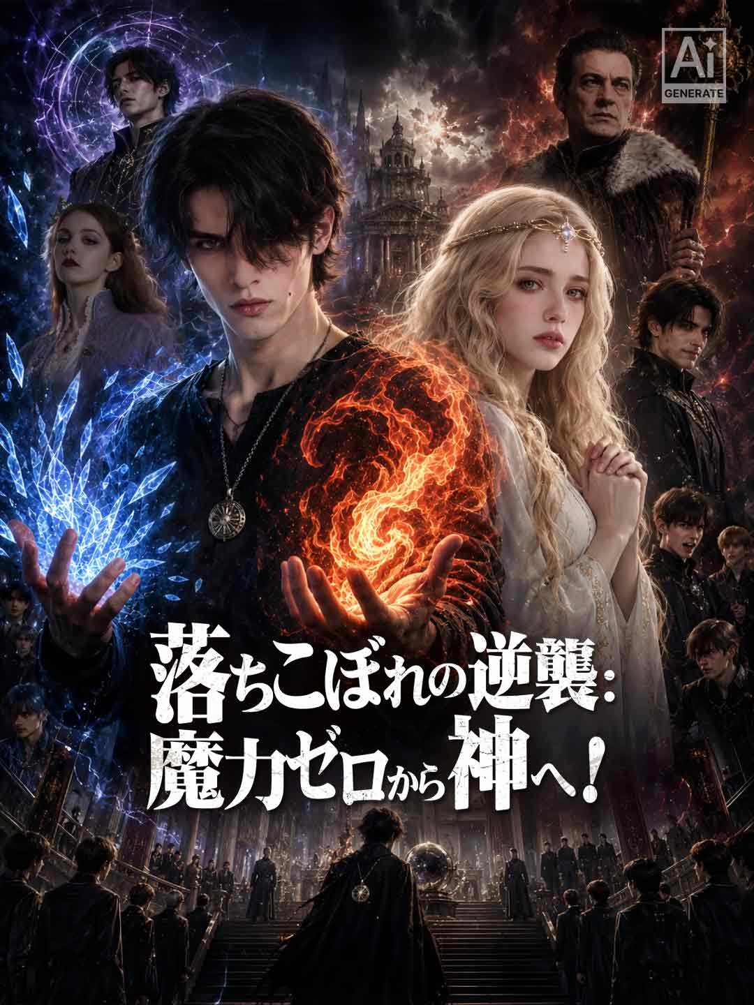 落ちこぼれの逆襲：魔力ゼロから神へ！