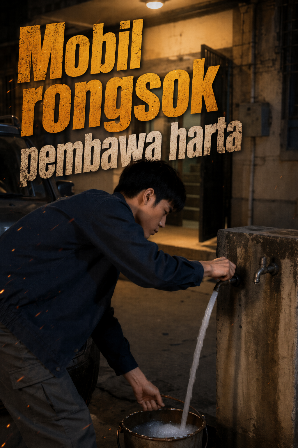 Mobil rongsok pembawa harta