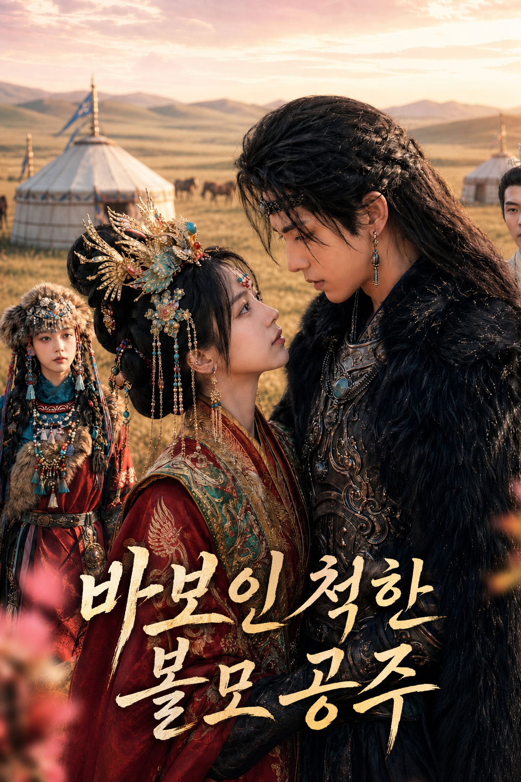 바보인 척한 볼모 공주