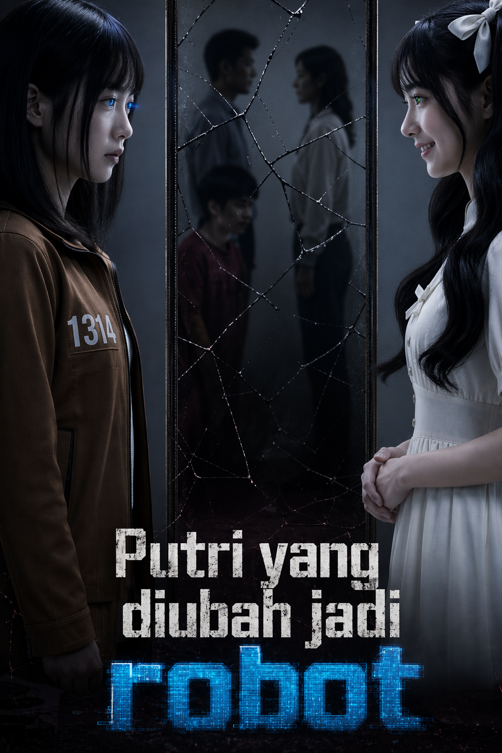 Putri yang diubah jadi robot