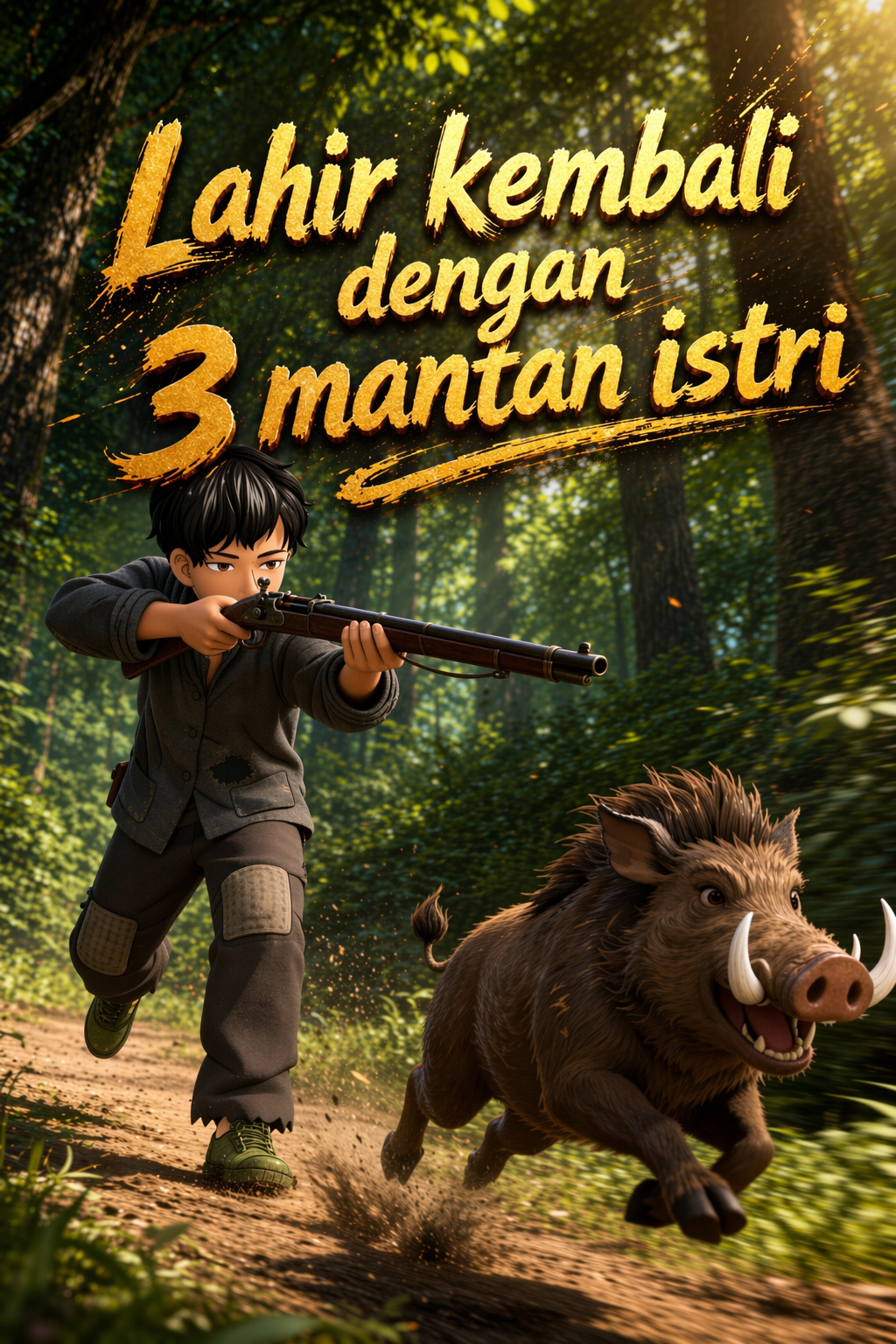 Lahir kembali dengan 3 mantan istri