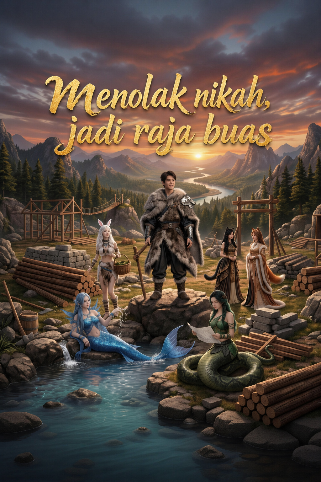Menolak nikah, jadi raja buas