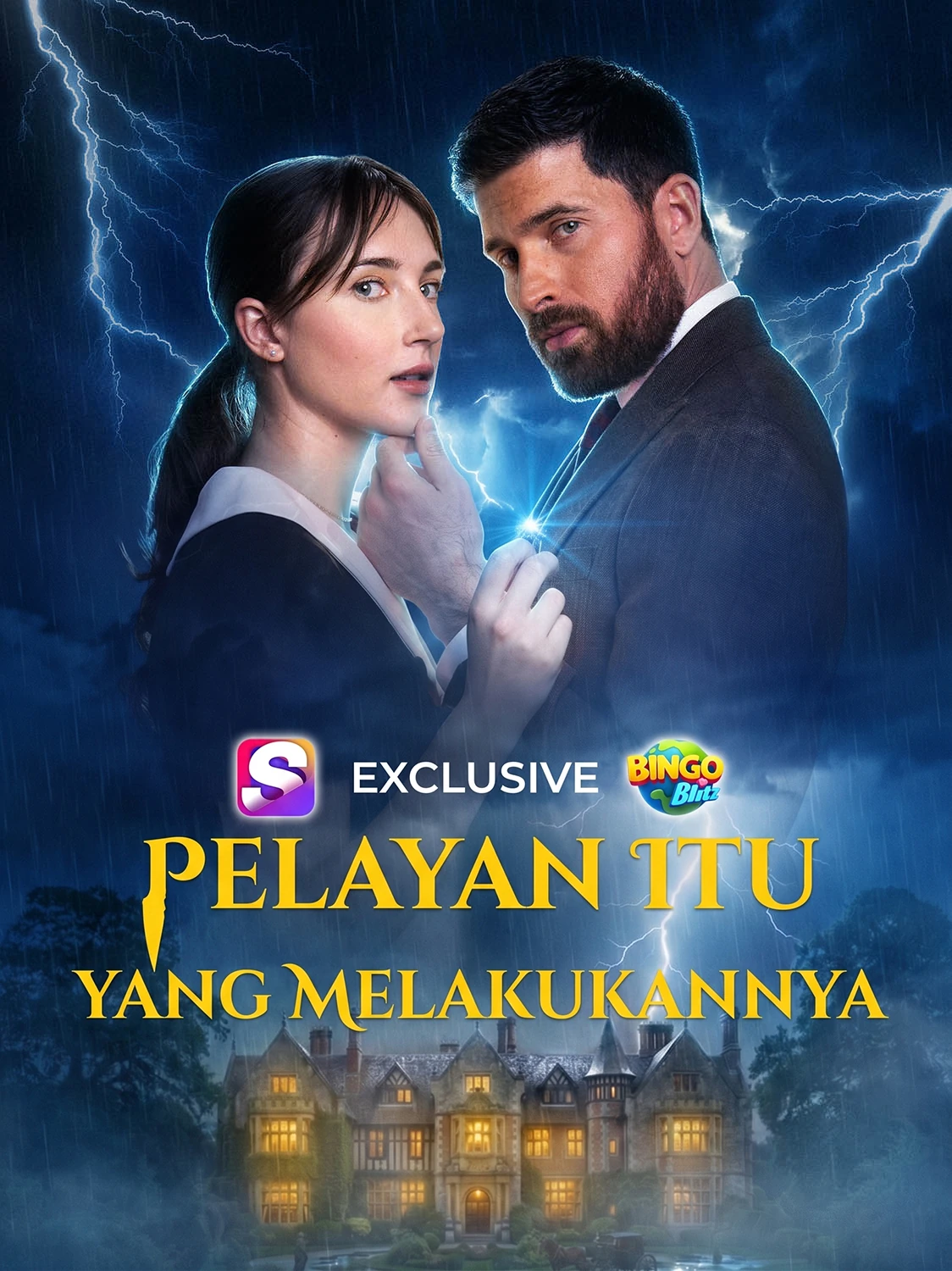 Pelayan itu yang melakukannya