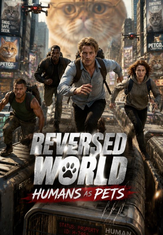 Reversed World: Humans as Pets