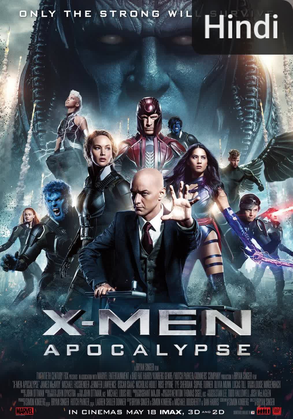 X-Men: Apocalypse [Hindi] (2016)
