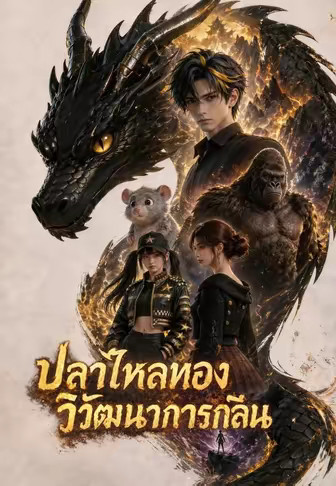ปลาไหลทองวิวัฒนาการกลืน
