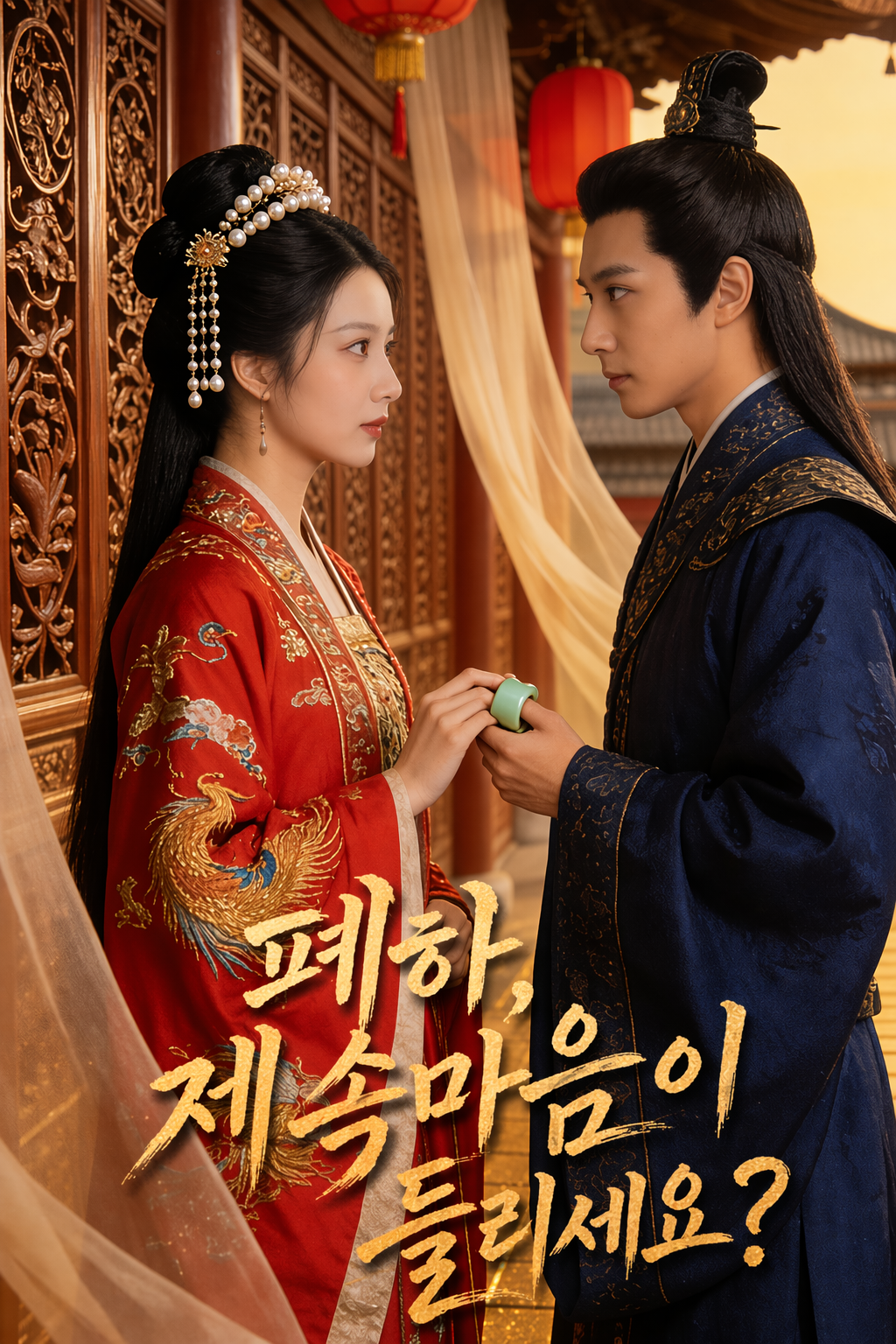 폐하, 제 속마음이 들리세요?