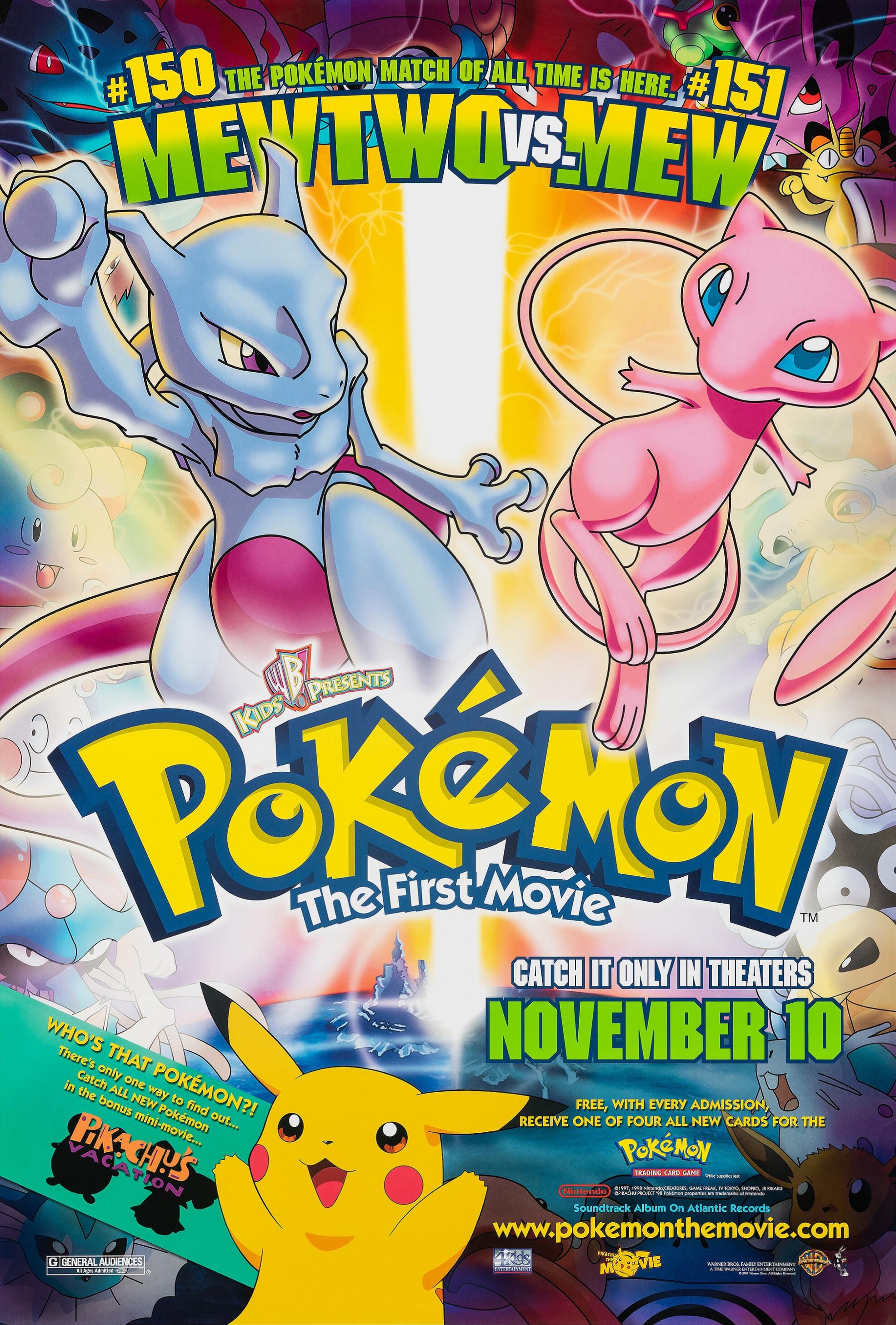 Pokémon: Mewtwo Strikes Back [English] (1999)