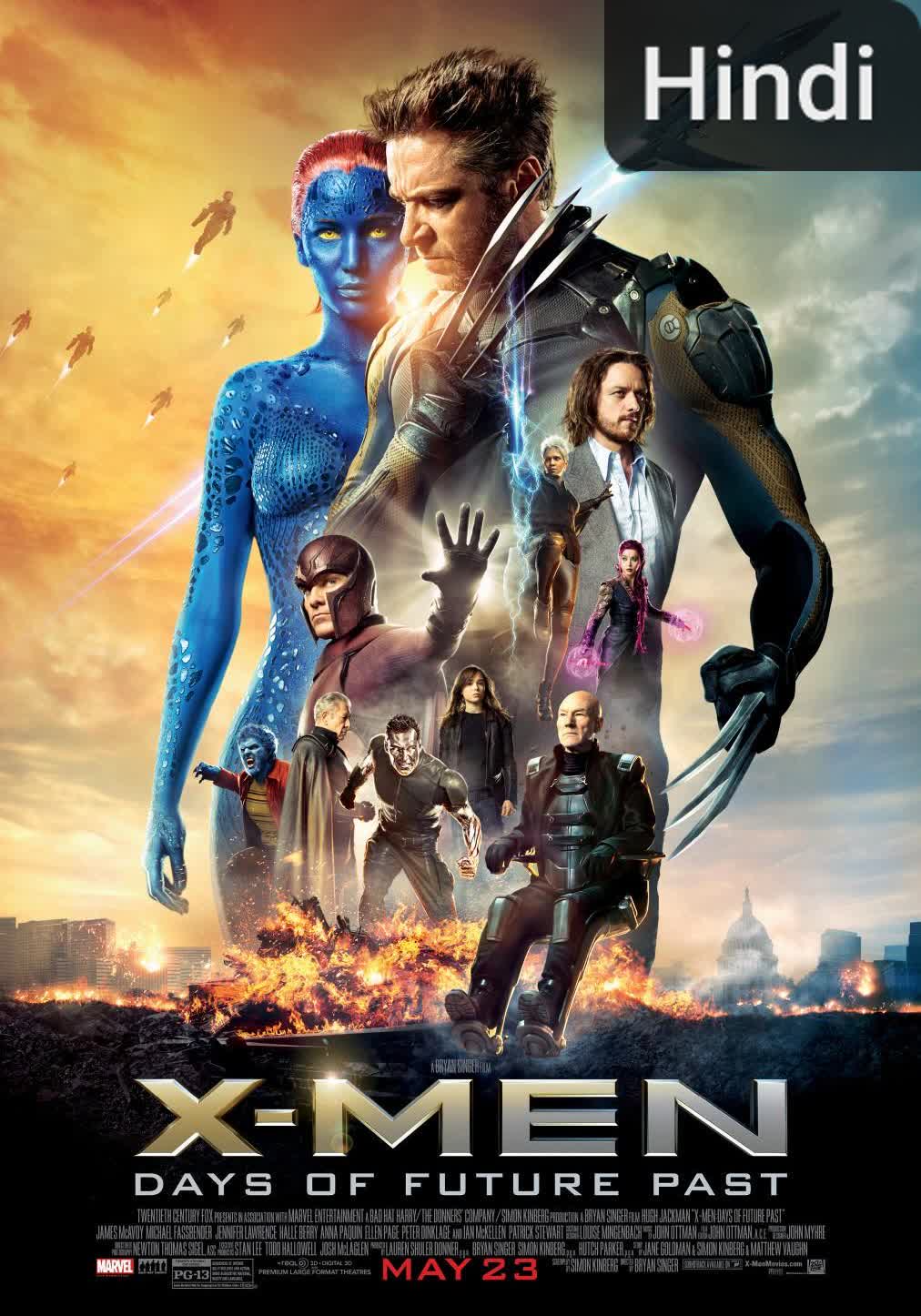 X-Men: Days of Future Past [Hindi] (2014)