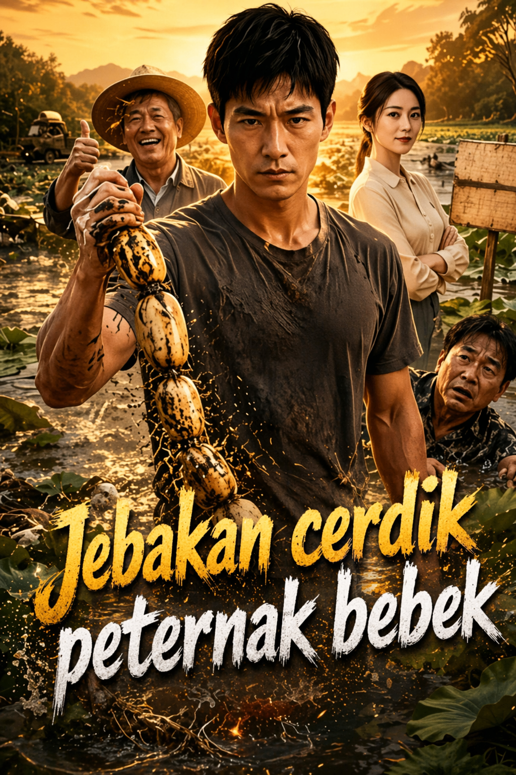 Jebakan cerdik peternak bebek