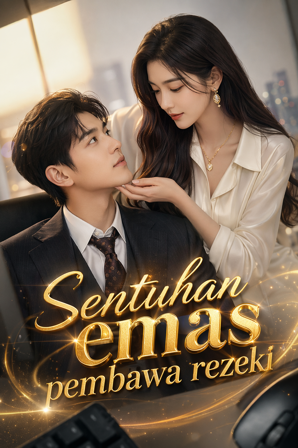 Sentuhan emas pembawa rezeki