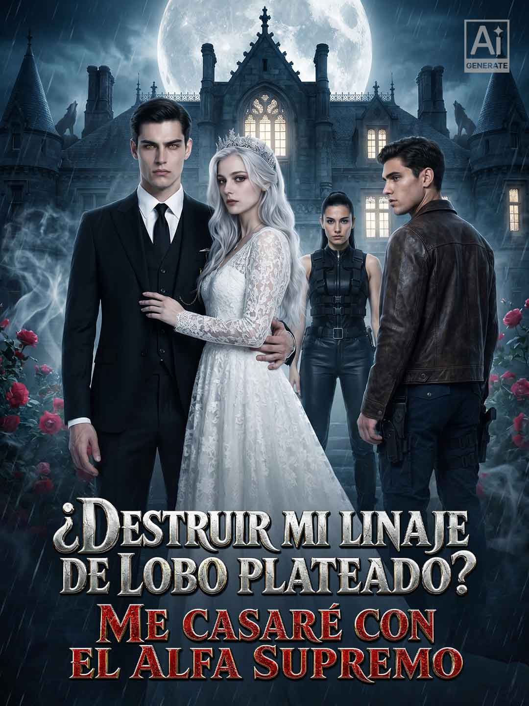 ¿Destruir mi linaje de lobo plateado? Me casaré con el Alfa supremo