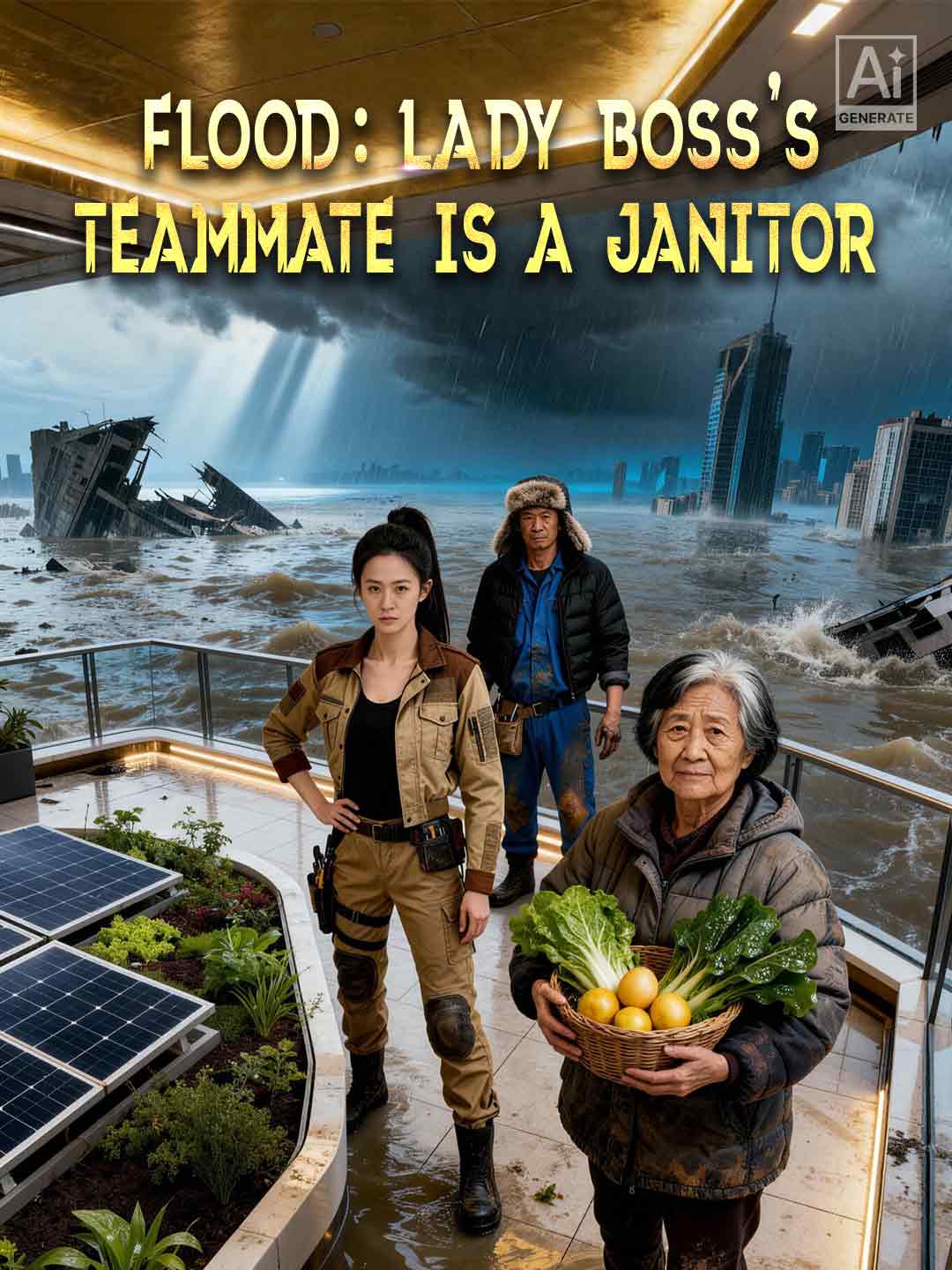 (Dubbing) Flood: Lady Boss's Teammate Is a Janitor