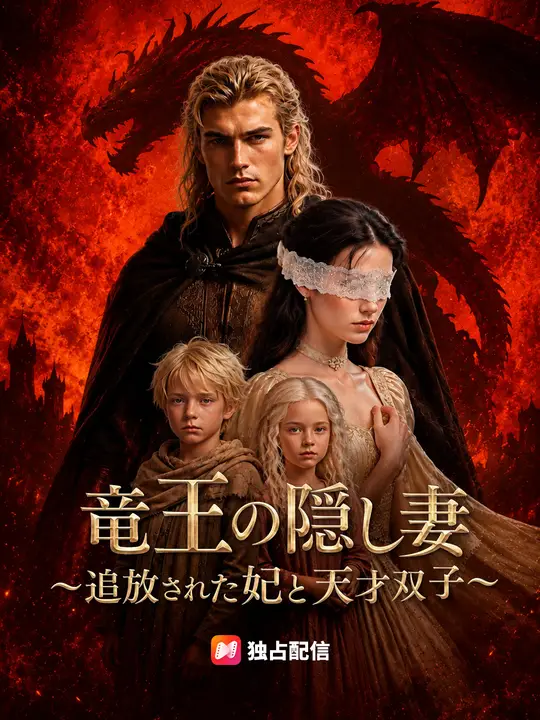 竜王の隠し妻～追放された妃と天才双子～