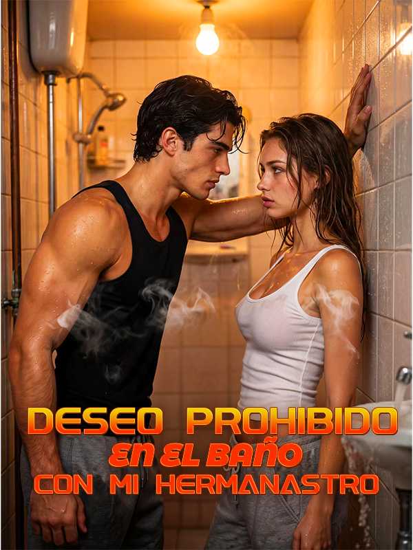 Deseo prohibido en el baño con mi hermanastro