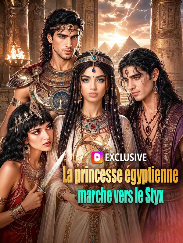 La princesse égyptienne marche vers le Styx
